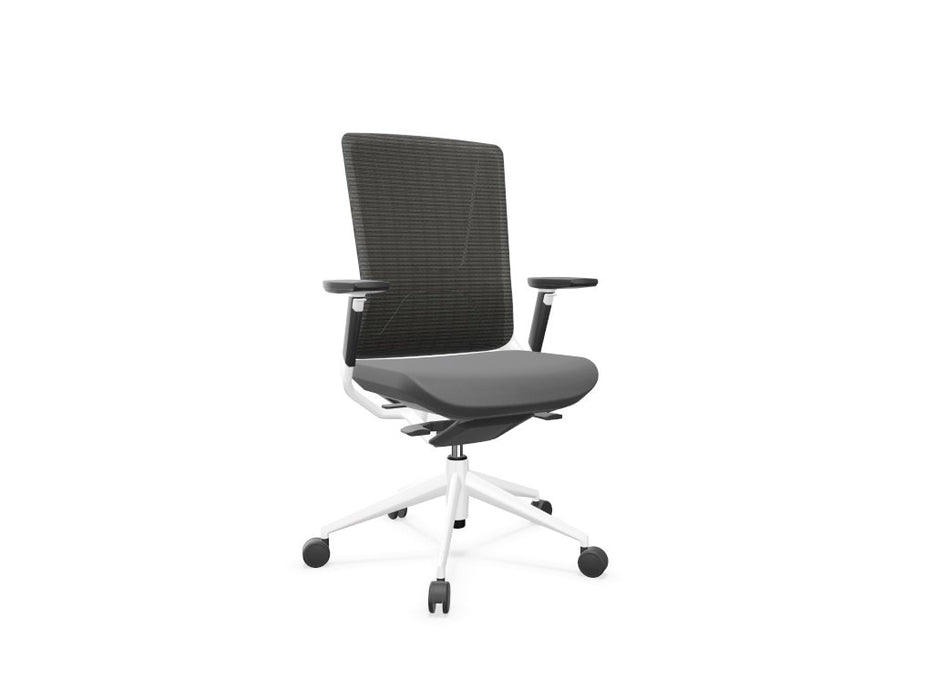 TNK 500 Mesh Back Task Chair Task Chair Actiu Grey White 