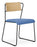 Transit Upholstered Side Chair meeting Workstories Pale Blue CSE08 