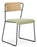 Transit Upholstered Side Chair meeting Workstories Pale Green CSE33 