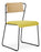 Transit Upholstered Side Chair meeting Workstories Yellow CSE03 