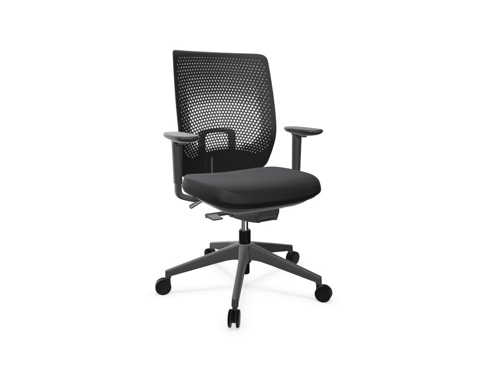 TRIM Mesh Back Office Chair Task Chair Actiu Black Black 