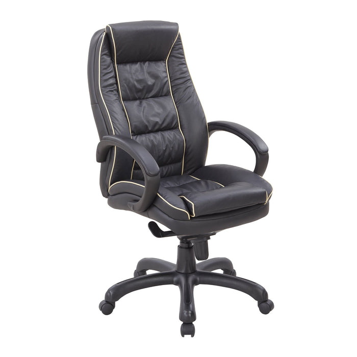 Truro Executive Desk Chair EXECUTIVE CHAIRS Nautilus Designs Black 