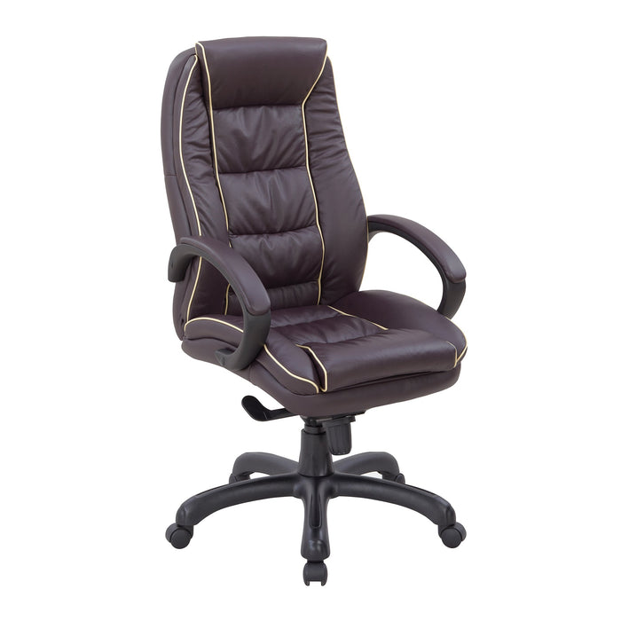 Truro Executive Desk Chair EXECUTIVE CHAIRS Nautilus Designs Burgundy 