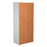 Two Tone Wooden Office Cupboard 1800mm High CUPBOARDS TC Group Beech 