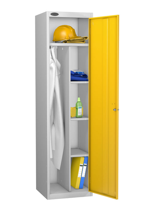 Uniform Locker Storage Lion Steel Single Yellow 