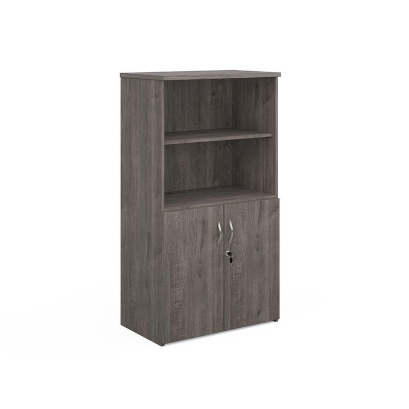 Universal combination unit with open top 1440mm high with 3 shelves