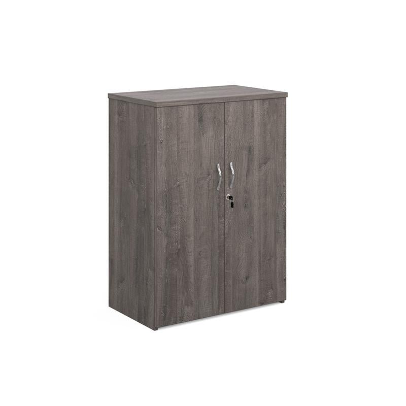 Universal double door cupboard 1090mm high with 2 shelves