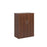 Universal double door cupboard 1090mm high with 2 shelves Wooden Storage Dams Walnut 