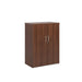 Universal double door cupboard 1090mm high with 2 shelves Wooden Storage Dams Walnut 