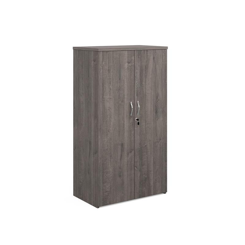 Universal double door cupboard 1440mm high with 3 shelves