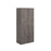 Universal double door cupboard 1790mm high with 4 shelves Wooden Storage Dams Grey Oak 