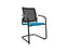 Urban Mesh Back Cantilever Meeting Chair Office Chairs Actiu Black Turquoise 