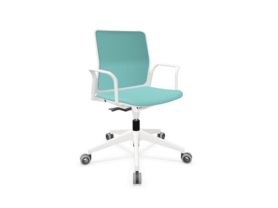 Urban Plus Task Chair Meeting chair Actiu Light Blue A13 White 