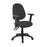 Vantage 100 2 lever PCB operators chair with adjustable arms Seating Dams Charcoal 
