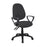 Vantage 100 2 lever PCB operators chair with fixed arms Seating Dams Charcoal 