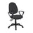 Vantage 200 3 lever asynchro operators chair with fixed arms Seating Dams Black 