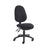 Vantage 200 3 lever asynchro operators chair with no arms Seating Dams Black 