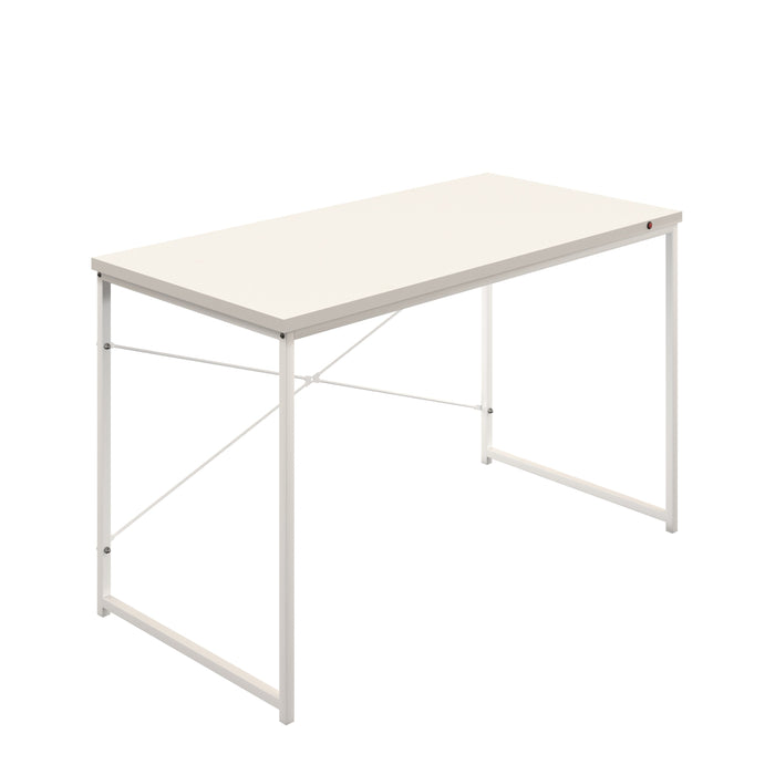 Ventus Heated Home Office Desk WORKSTATIONS TC Group White White 1200mm x 600mm