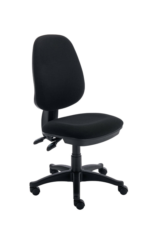 Versi Highback Operator Chair Office Chair, Fabric Office Chair TC Group Black No 