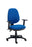 Versi Highback Operator Chair Office Chair, Fabric Office Chair TC Group Royal Blue Height Adjustable 