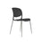 Verve multi-purpose chair with chrome 4 leg frame Seating Dams Black 