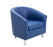 Vibrant Tub Armchair with Metal Feet SOFT SEATING & RECEP TC Group Blue 