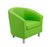 Vibrant Tub Armchair with Metal Feet SOFT SEATING & RECEP TC Group Light Green 