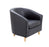 Vibrant Tub Armchair with Wooden Feet SOFT SEATING & RECEP TC Group Black 