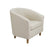 Vibrant Tub Armchair with Wooden Feet SOFT SEATING & RECEP TC Group Cream 