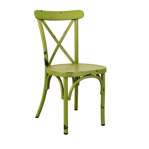 Vintage Style Café Chair Café Furniture zaptrading Green 