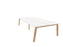 Vital Plus 300 Bench Desk - Wooden Leg BENCH DESKS Actiu White/Chestnut 2800mm x 1600mm None