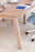 Vital Plus 300 individual desks - wooden leg Rectangular Office Desks Actiu 