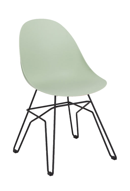 Vivid Puzzle Frame Chair BREAKOUT Global Chair Pastel Green 