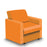 Wave Armchair Unit SOFT SEATING Nautilus Designs Orange 