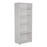 White 2000mm High Office Bookcase BOOKCASES TC Group White 