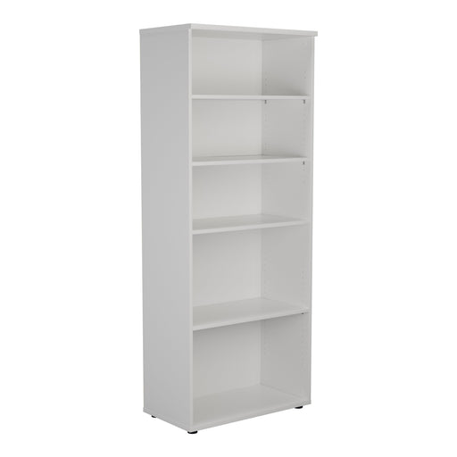 White 2000mm High Office Bookcase BOOKCASES TC Group White 