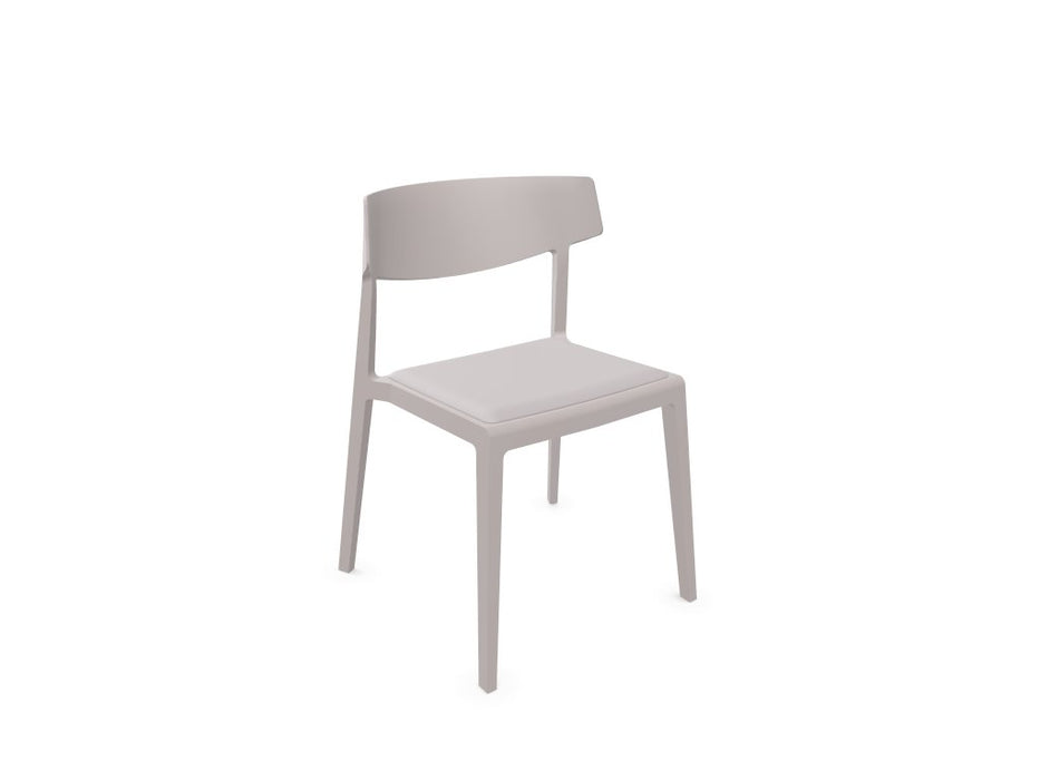 Wing Multipurpose side chair Meeting chair Actiu Grey Polyurethane Seat Pad Grey