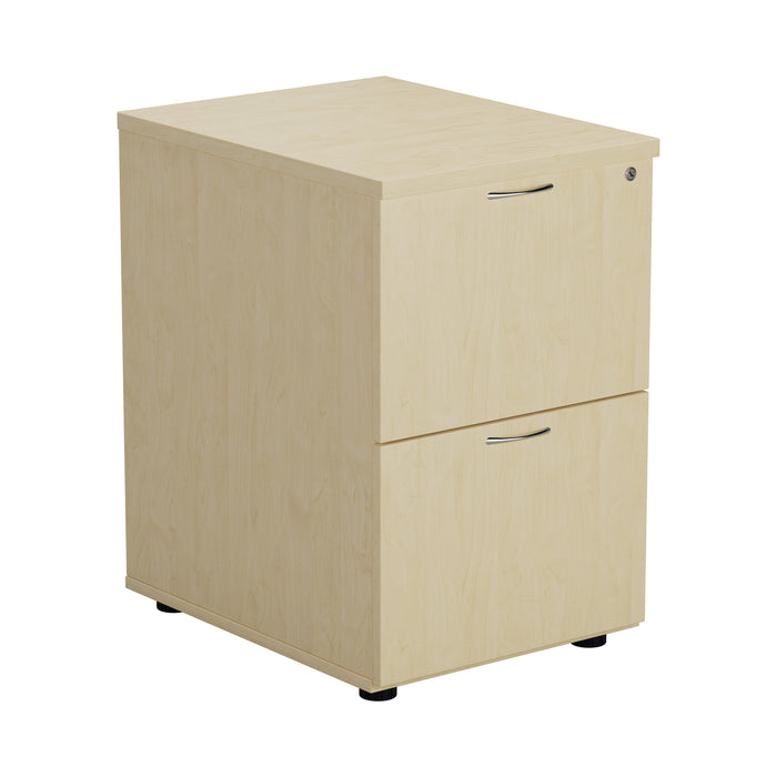 Wooden 2 Drawer Filing Cabinet - Walnut FILING TC Group Maple 