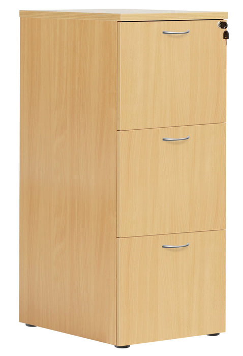 Wooden 3 Drawer Filing Cabinet STORAGE TC Group 