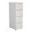 Wooden 4 Drawer Filing Cabinet FILING TC Group White 