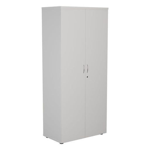 Wooden Office Cupboard 1800mm High CUPBOARDS TC Group White 