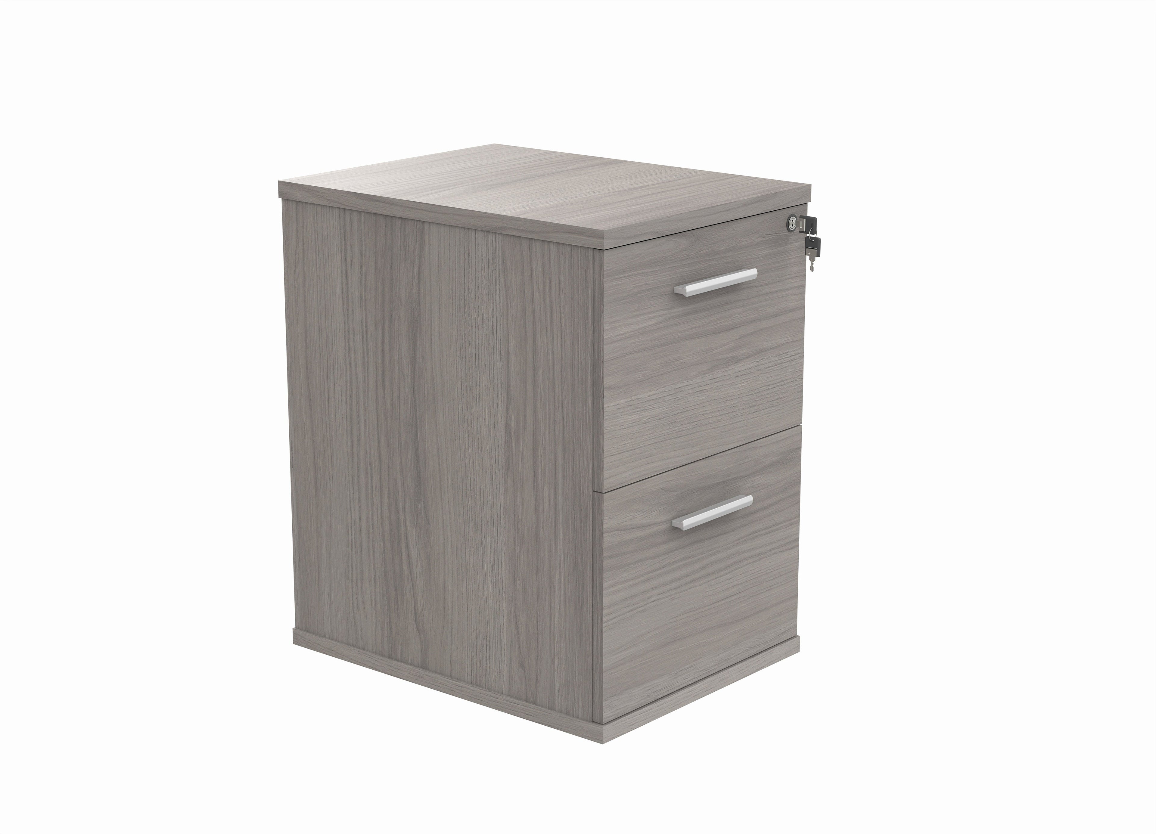 Workwise Filing Cabinet Furniture TC GROUP 2 Drawers Alaskan Grey Oak 