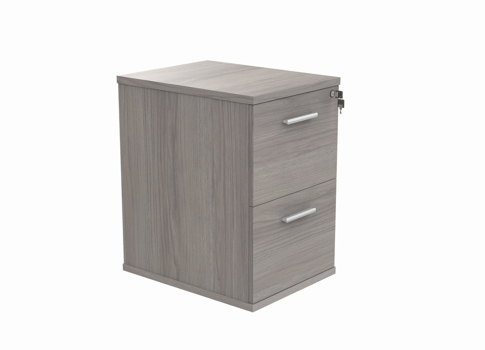 Workwise Filing Cabinet Furniture TC GROUP 2 Drawers Alaskan Grey Oak 