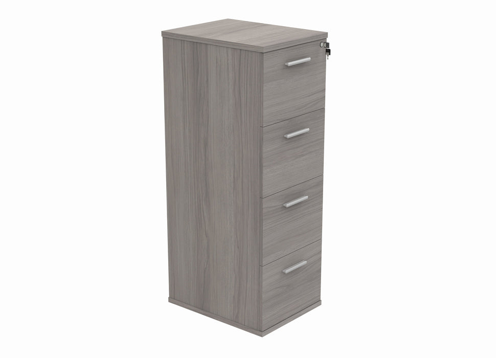 Workwise Filing Cabinet Furniture TC GROUP 4 Drawers Alaskan Grey Oak 