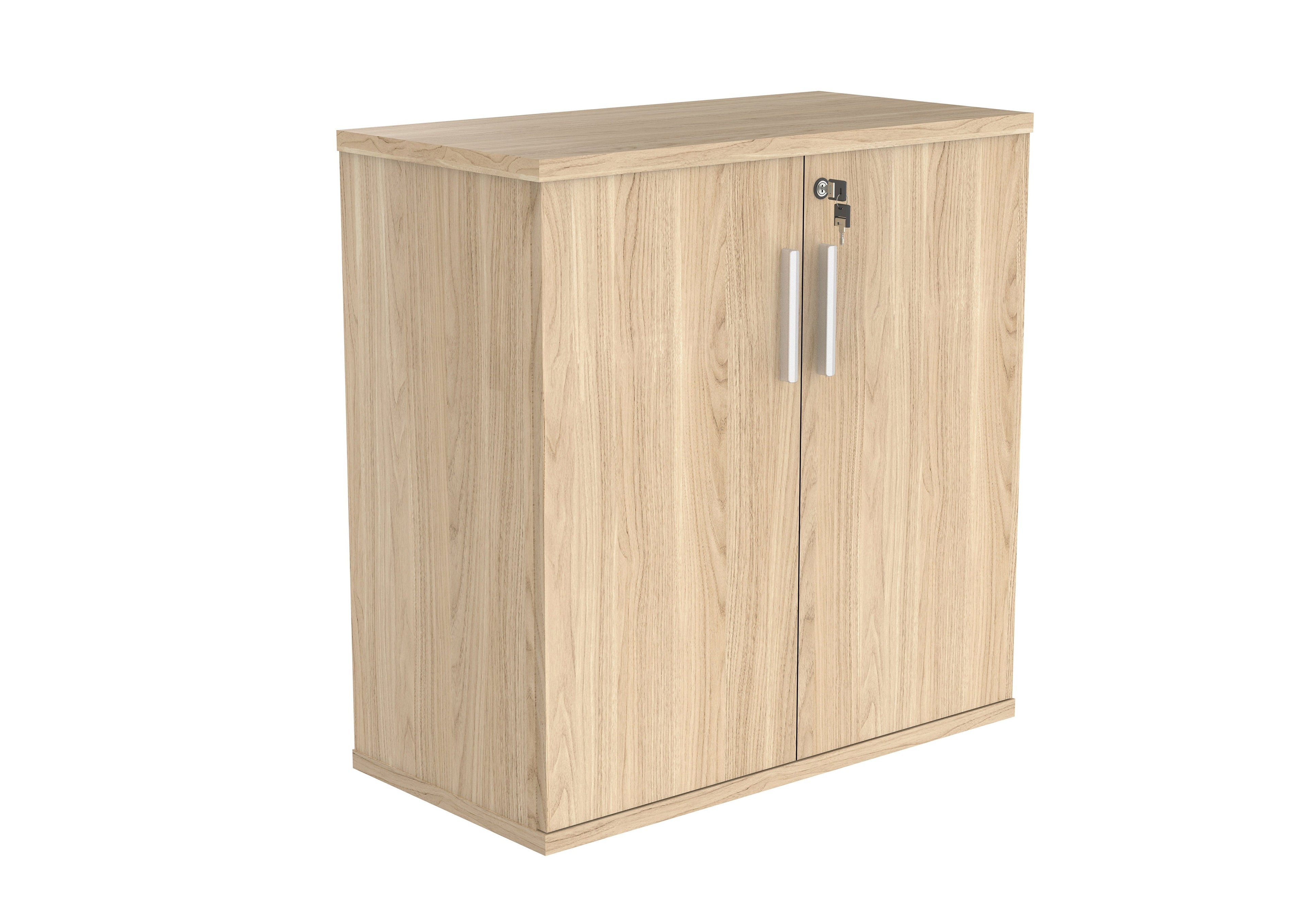 Workwise Office Cupboard Furniture TC GROUP 816 High Canadian Oak 