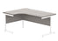 Workwise Office Left Hand Corner Desk With Steel Single Upright Cantilever Frame Furniture TC GROUP 