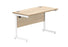 Workwise Office Rectangular Desk With Steel Single Upright Cantilever Frame Furniture TC GROUP 