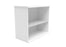 Workwise Wooden Office Bookcase Furniture TC GROUP 1 Shelf 730 High Arctic White
