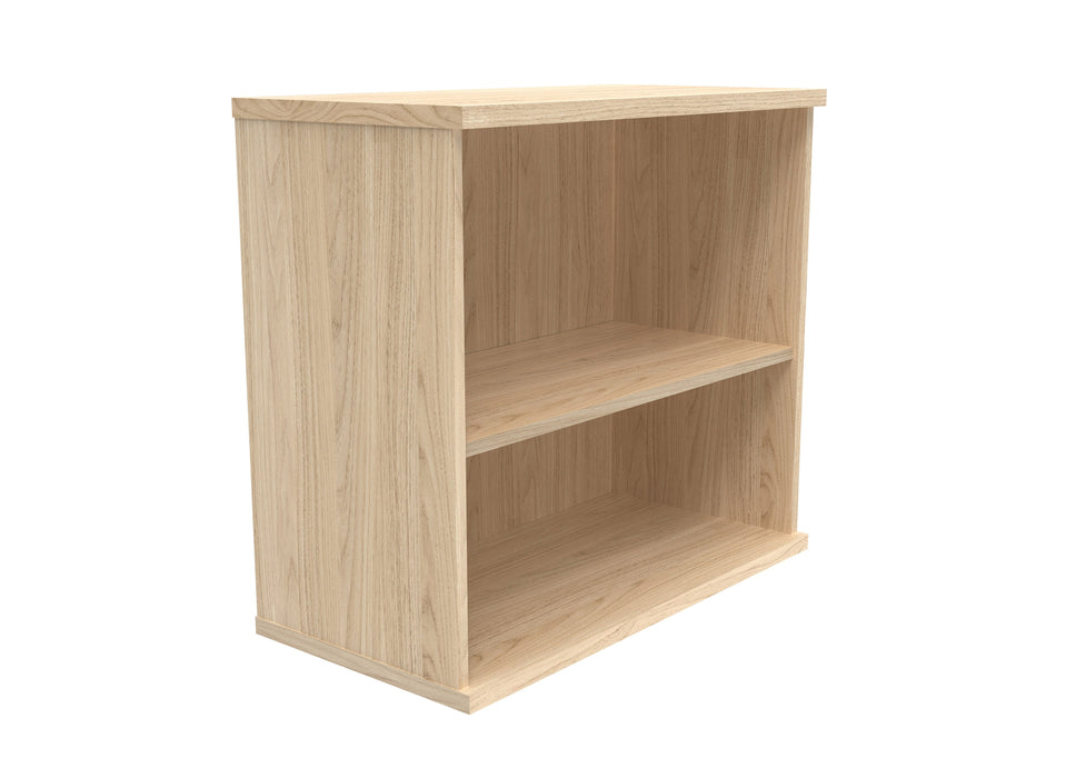 Workwise Wooden Office Bookcase Furniture TC GROUP 1 Shelf 730 High Canadian Oak