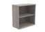 Workwise Wooden Office Bookcase Furniture TC GROUP 1 Shelf 816 High Alaskan Grey Oak